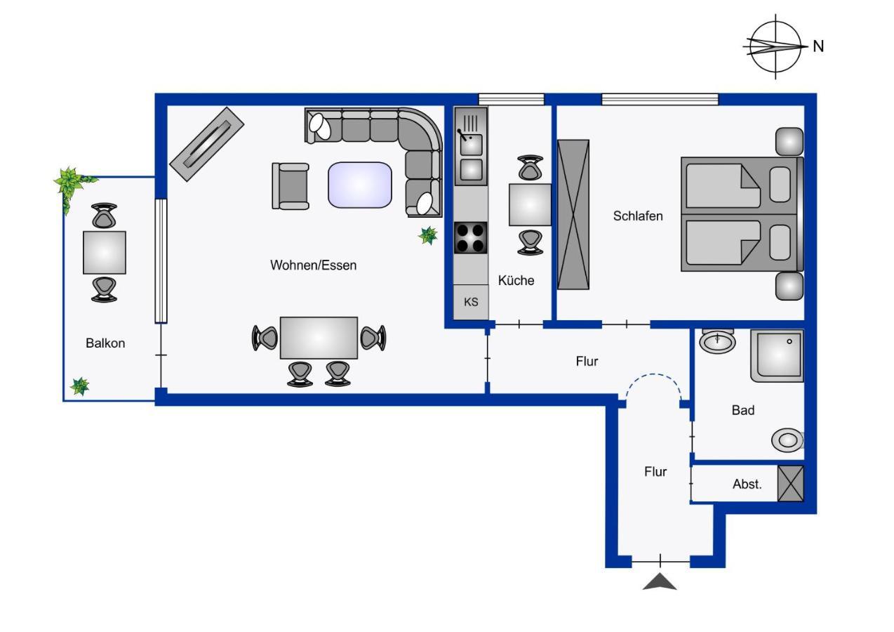 Ferienwohnung Foehrmieten Wyk auf Foehr Luaran gambar